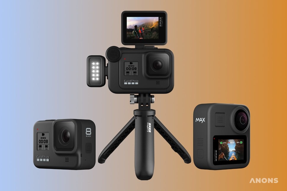 GoPro выпустила новые камеры HERO8 Black и MAX
