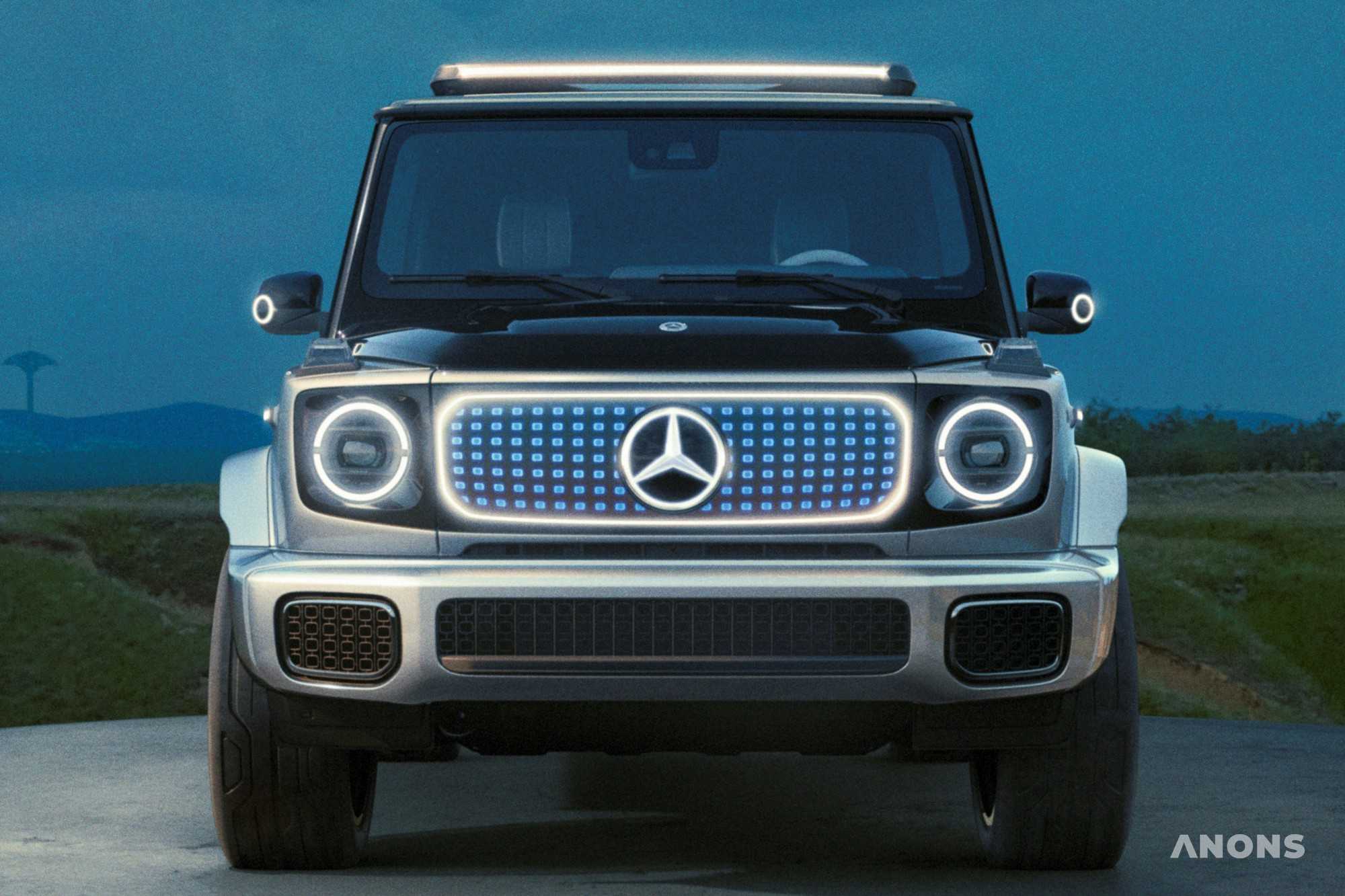Mercedes-Benz показала полностью электрический «Гелик» — фото