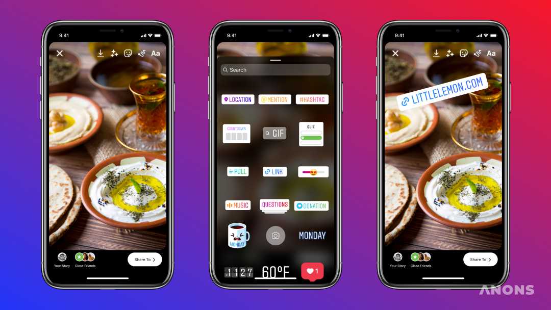 Instagram позволит прикреплять ссылки в Stories всем пользователям