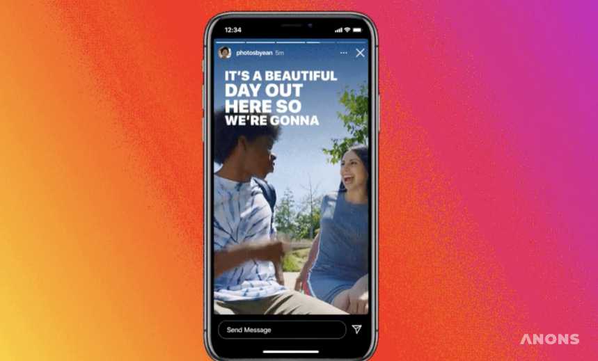 Instagram запустил автоматические субтитры для Stories