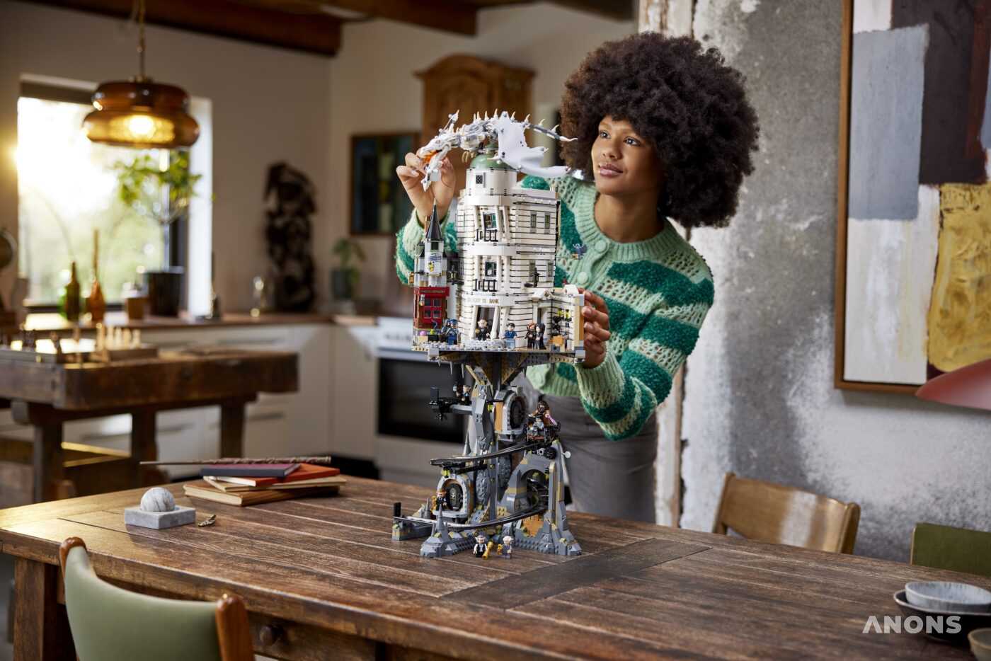 Lego показала новый набор по «Гарри Поттеру» с банком «Гринготтс»