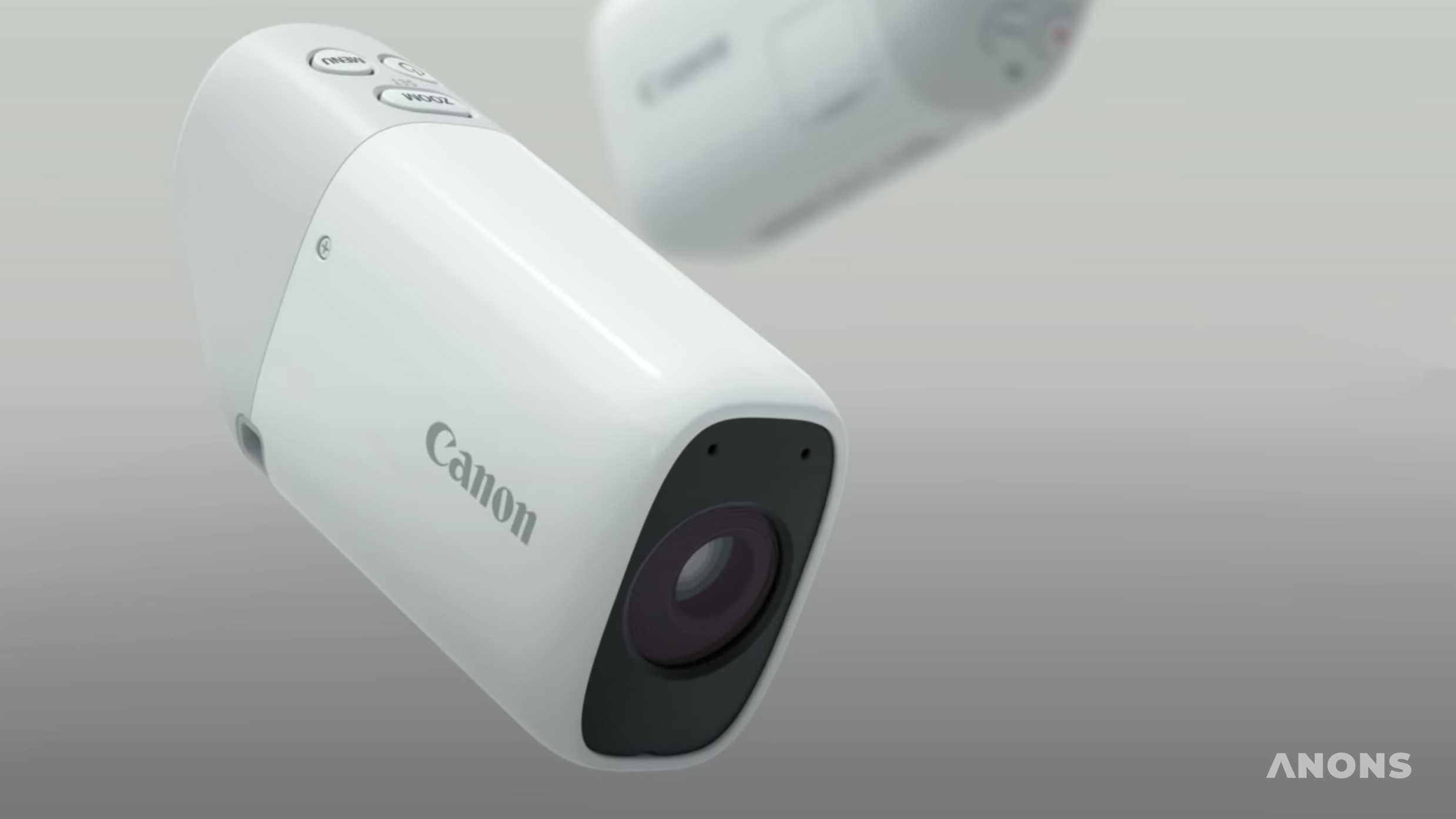 Canon показала необычную компактную камеру PowerShot ZOOM