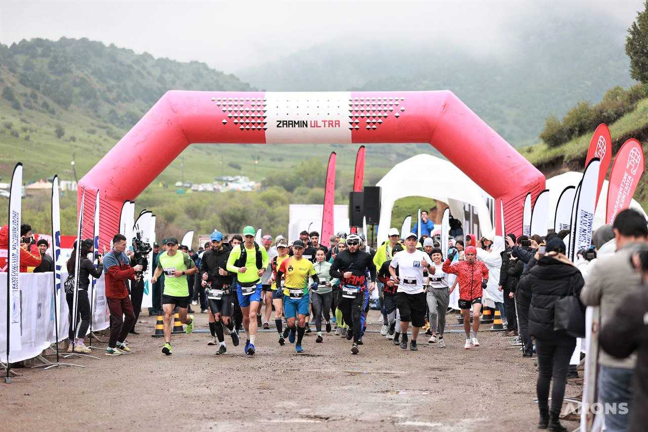 В Узбекистане прошёл ультрамарафон Zaamin Ultra – имена победителей, фото