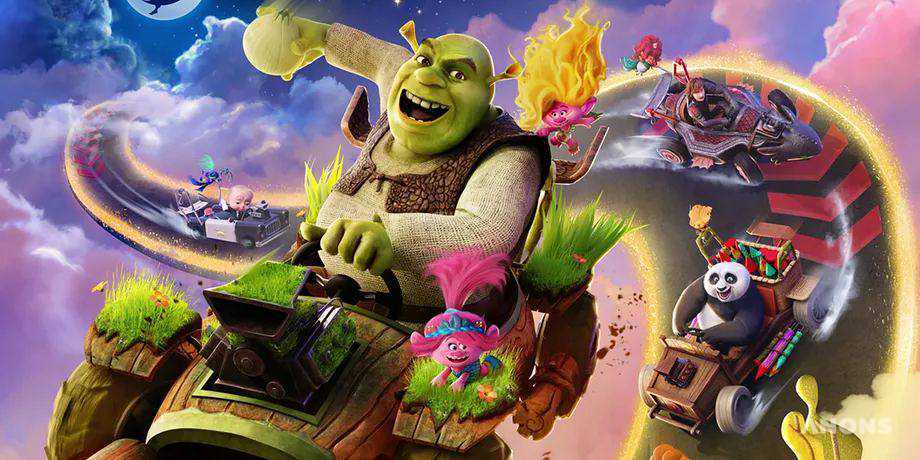 Анонсирована гоночная игра с персонажами DreamWorks