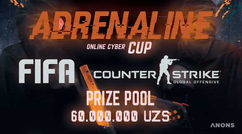 В Узбекистане пройдет онлайн-турнир по киберспорту «Adrenaline Online Cyber Cup»