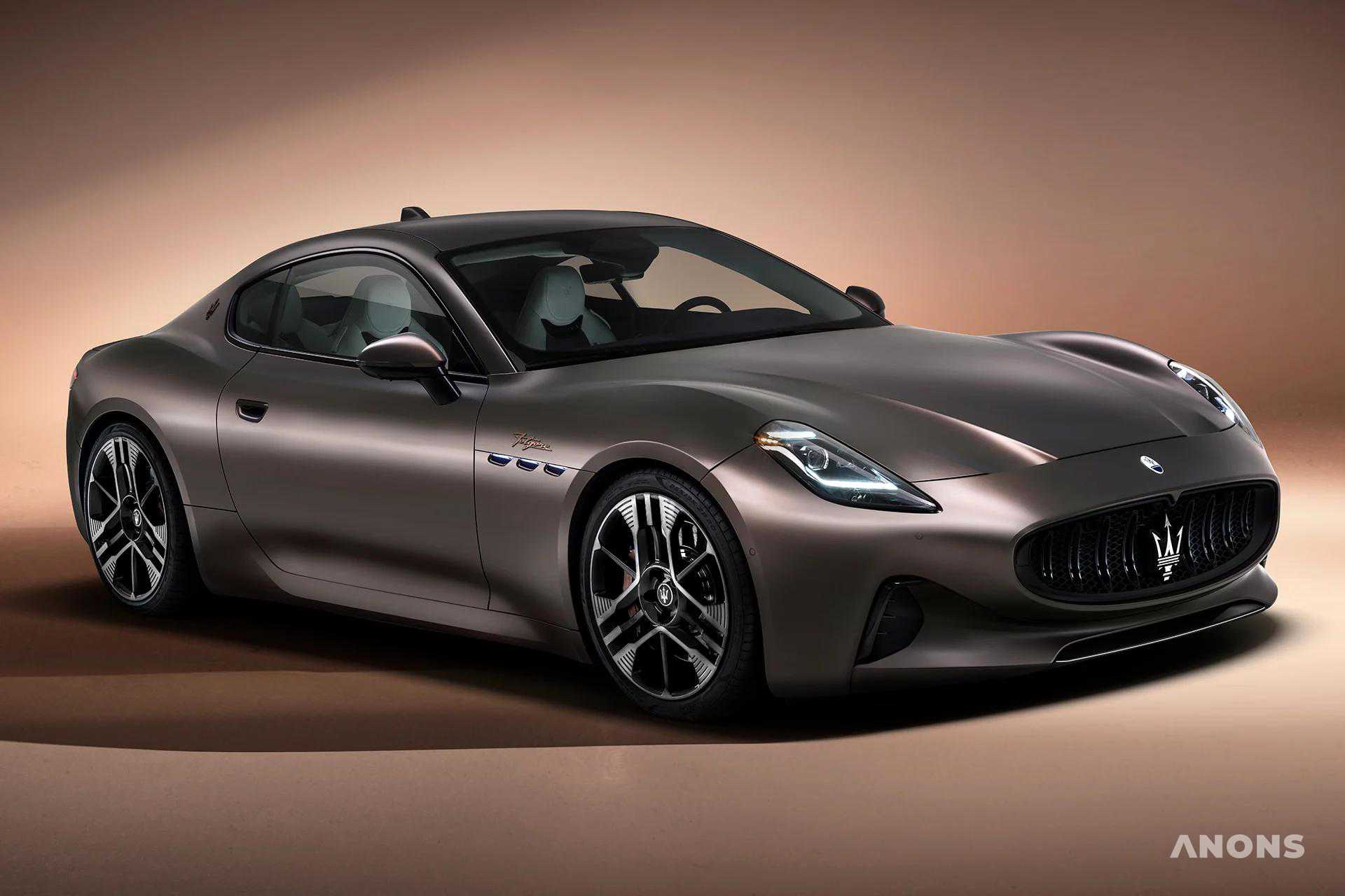 Maserati представила свой первый электромобиль