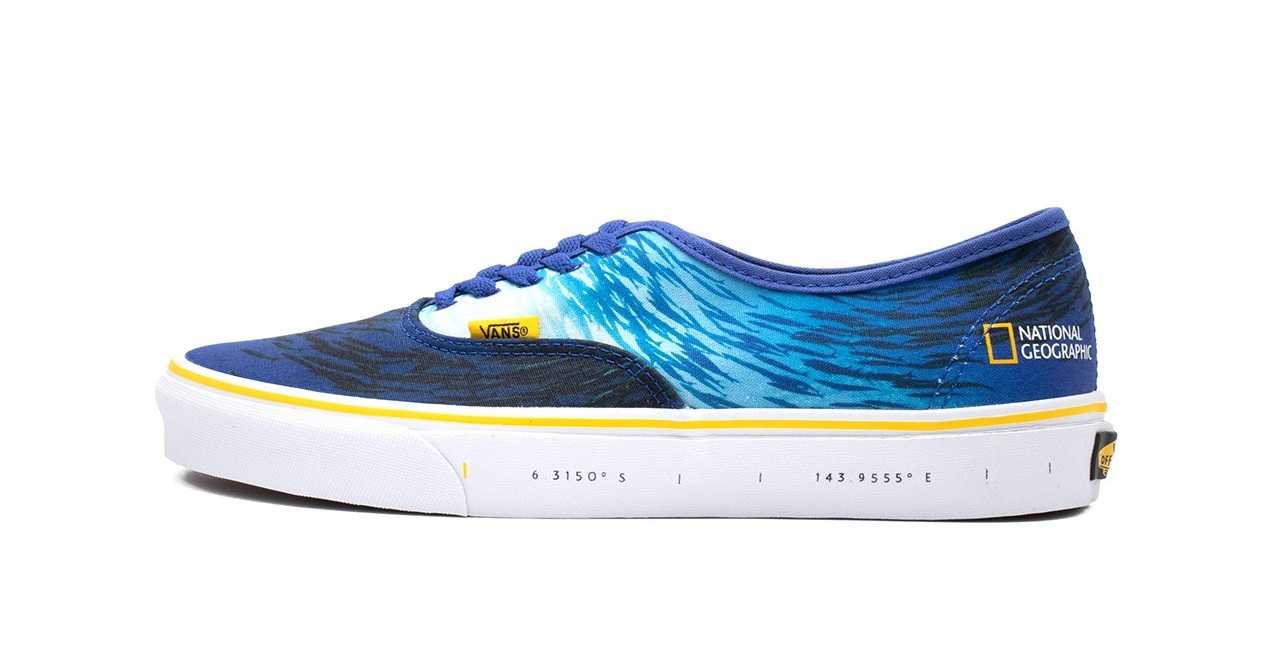 Новые кроссовки Vans получат дизайн от National Geographic