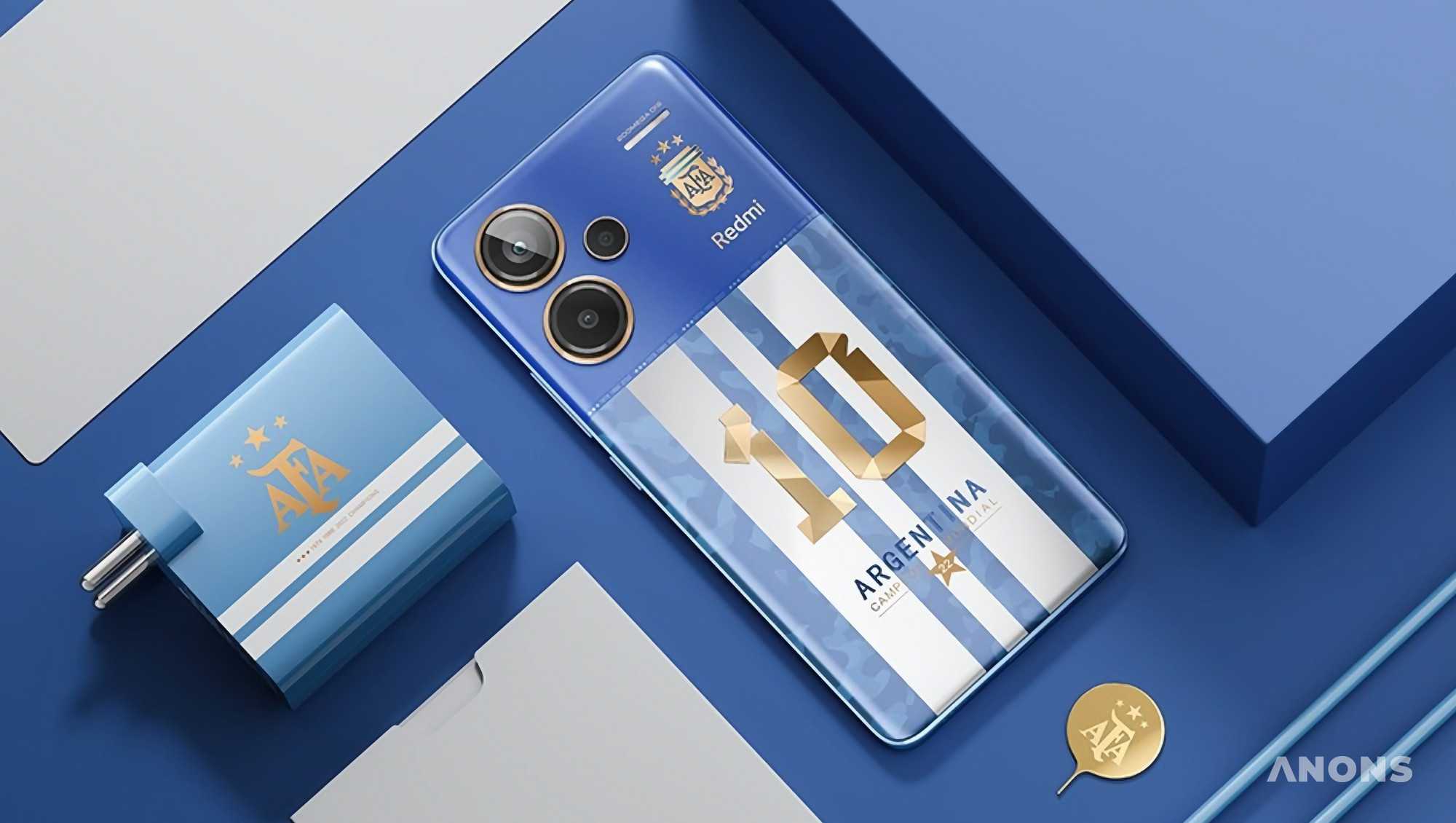 Xiaomi представила эксклюзивную версию Redmi Note 13 Pro+ для фанатов футбола