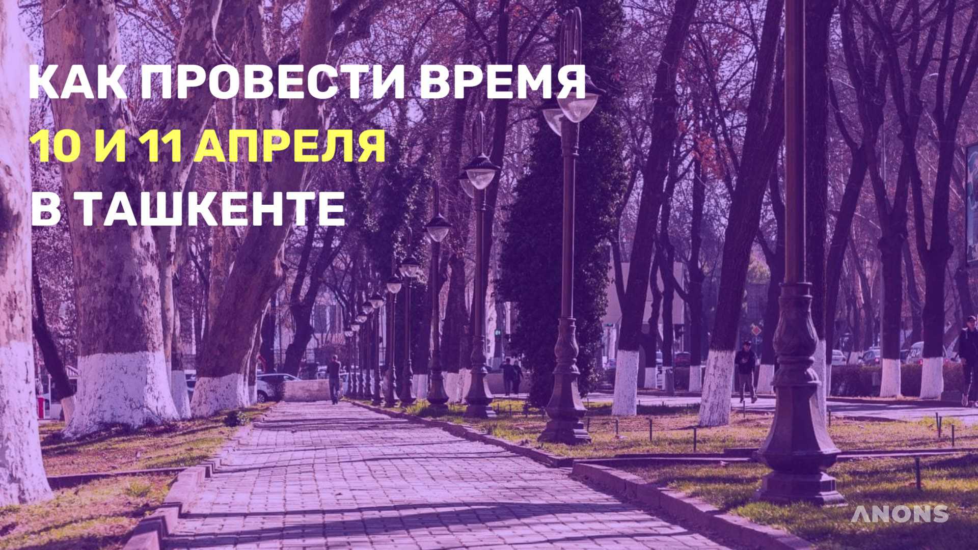 Яркие выходные: подборка событий на 10 и 11 апреля