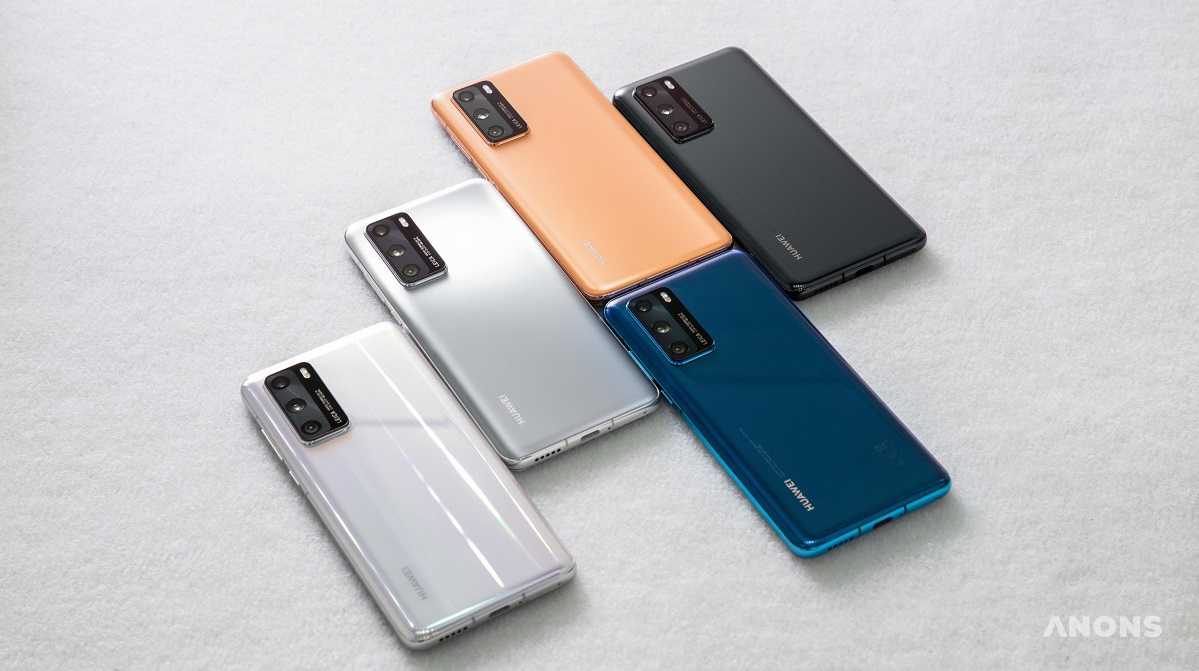 Huawei представила долгожданные флагманы P-серии: P40, P40 Pro и P40 Pro+