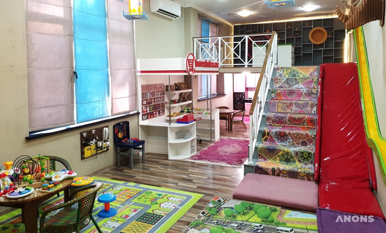 Детская площадка в Kimchi Plate café&kids