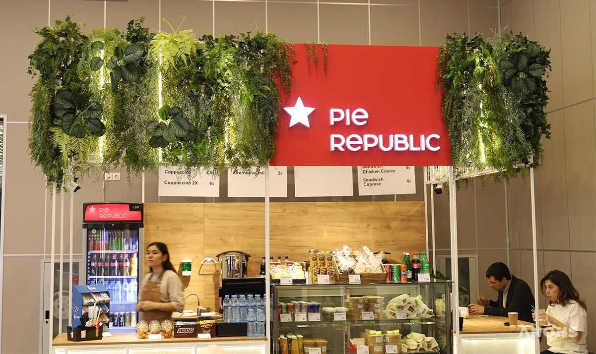 В аэропорту Ташкента открылась точка Pie Republic