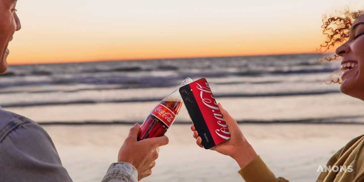 Realme представила смартфон в стиле Coca-Cola: с богатой комплектацией и «уникальной» темой