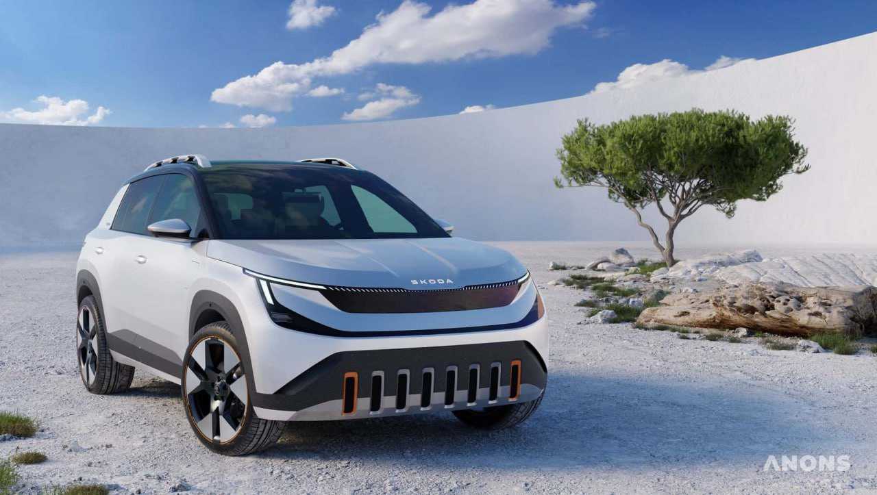 Компания Skoda показала свой самый дешевый электрокроссовер Epiq