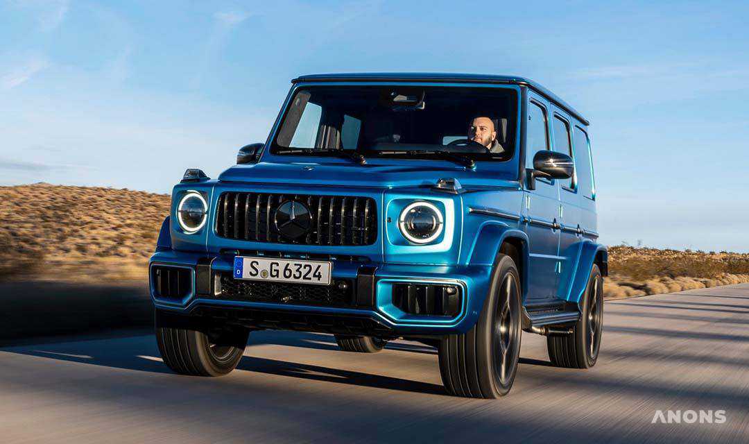 Mercedes-Benz представила новый Gelandewagen 2025 модельного года