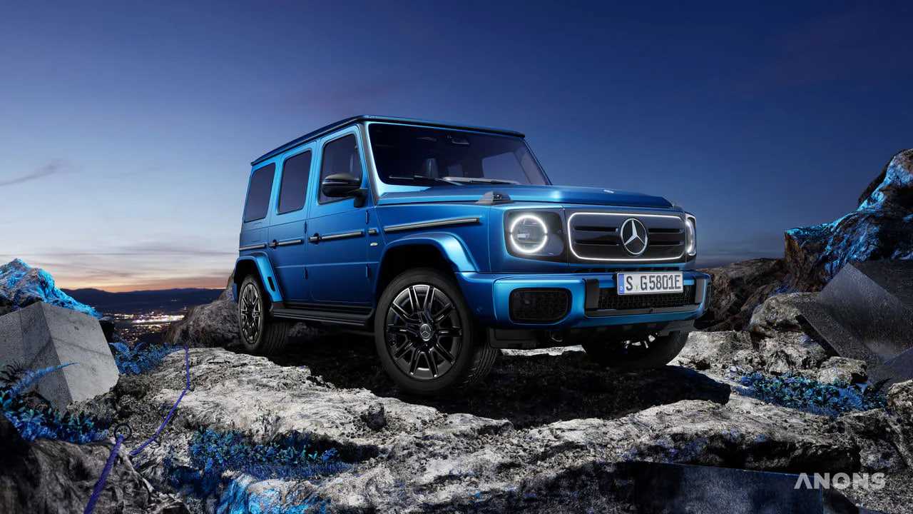 Mercedes-Benz представила первый электрический Geländewagen
