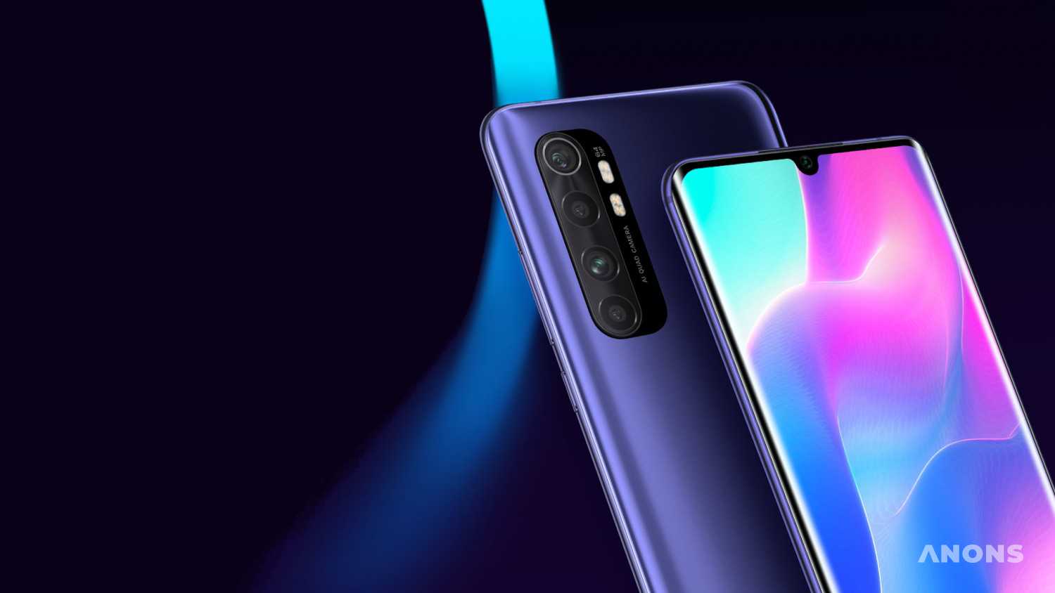 Xiaomi также представила Mi Note 10 Lite
