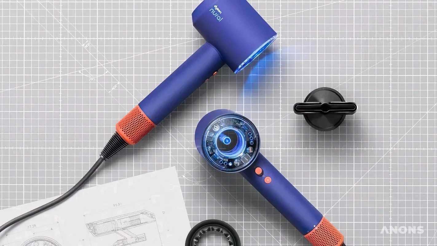 Dyson выпустила фен с защитой кожи головы