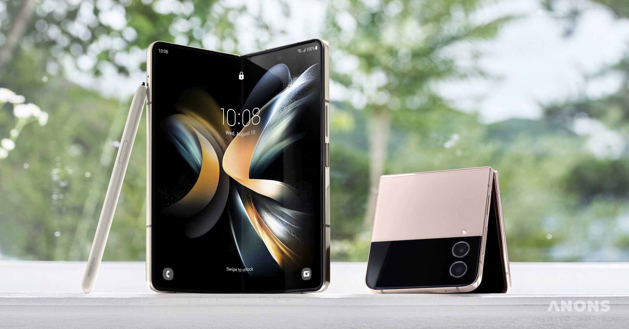 Samsung представила складные смартфоны Galaxy Z Fold4 и Galaxy Z Flip4