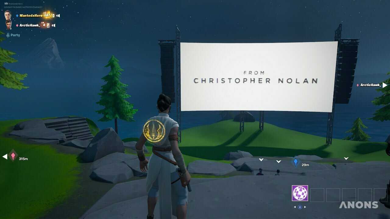 В игре Fortnite показали трейлер фильма «Довод»