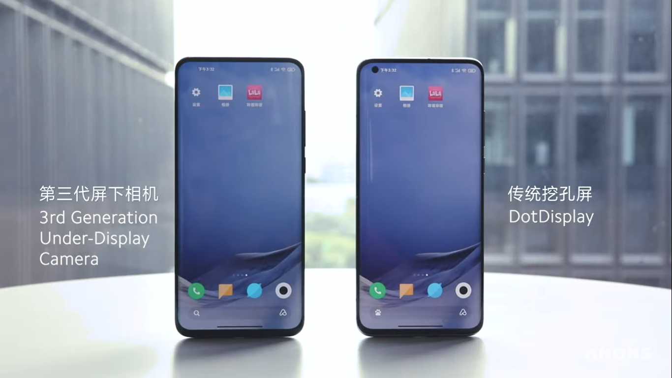 Xiaomi анонсировала подэкранную камеру следующего поколения