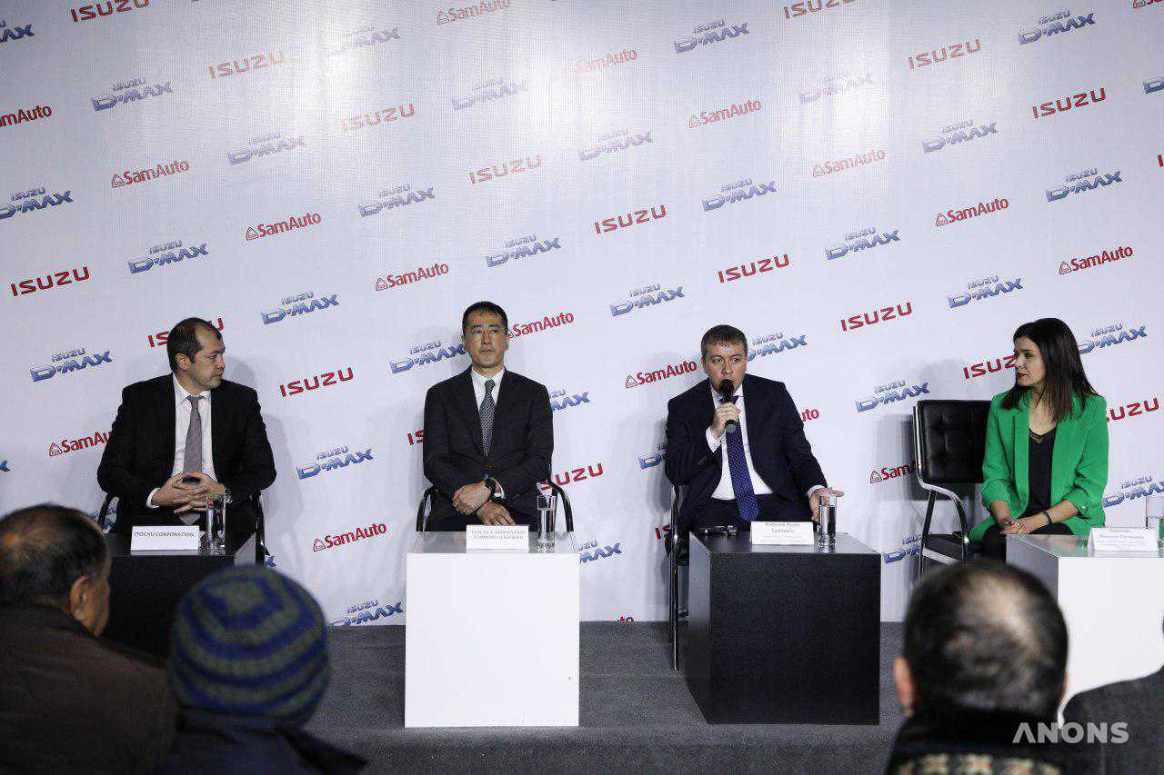 SamAuto представил первые в Узбекистане пикапы ISUZU D-Max - фото