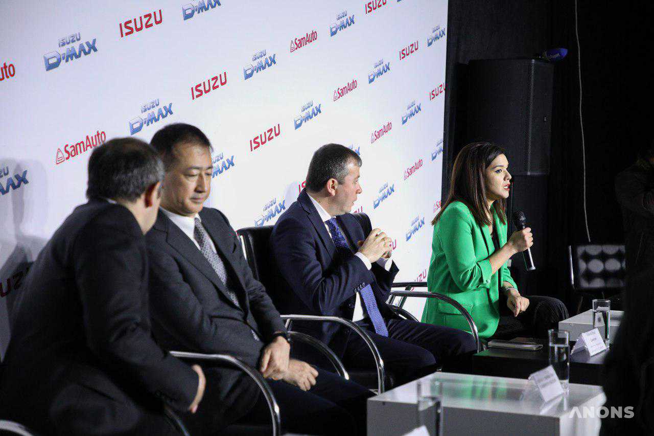 SamAuto представил первые в Узбекистане пикапы ISUZU D-Max - фото