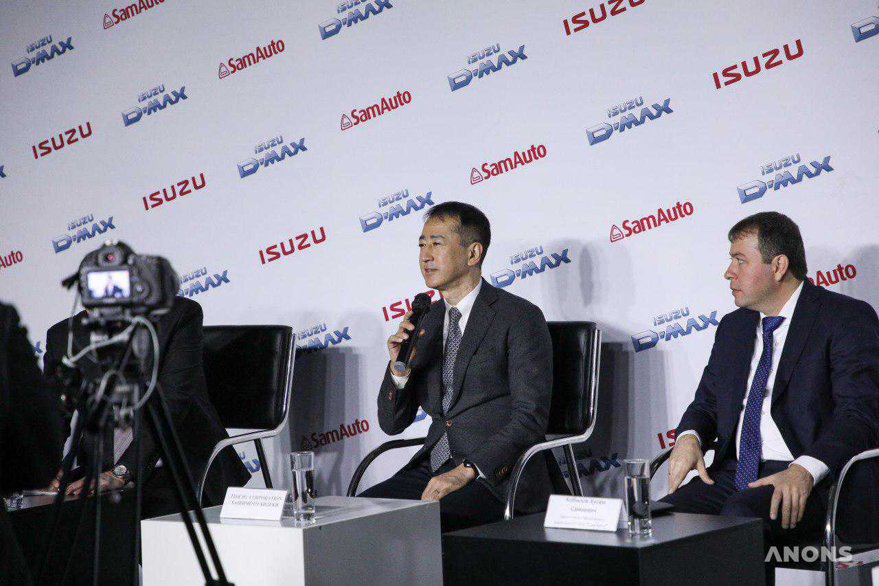 SamAuto представил первые в Узбекистане пикапы ISUZU D-Max - фото