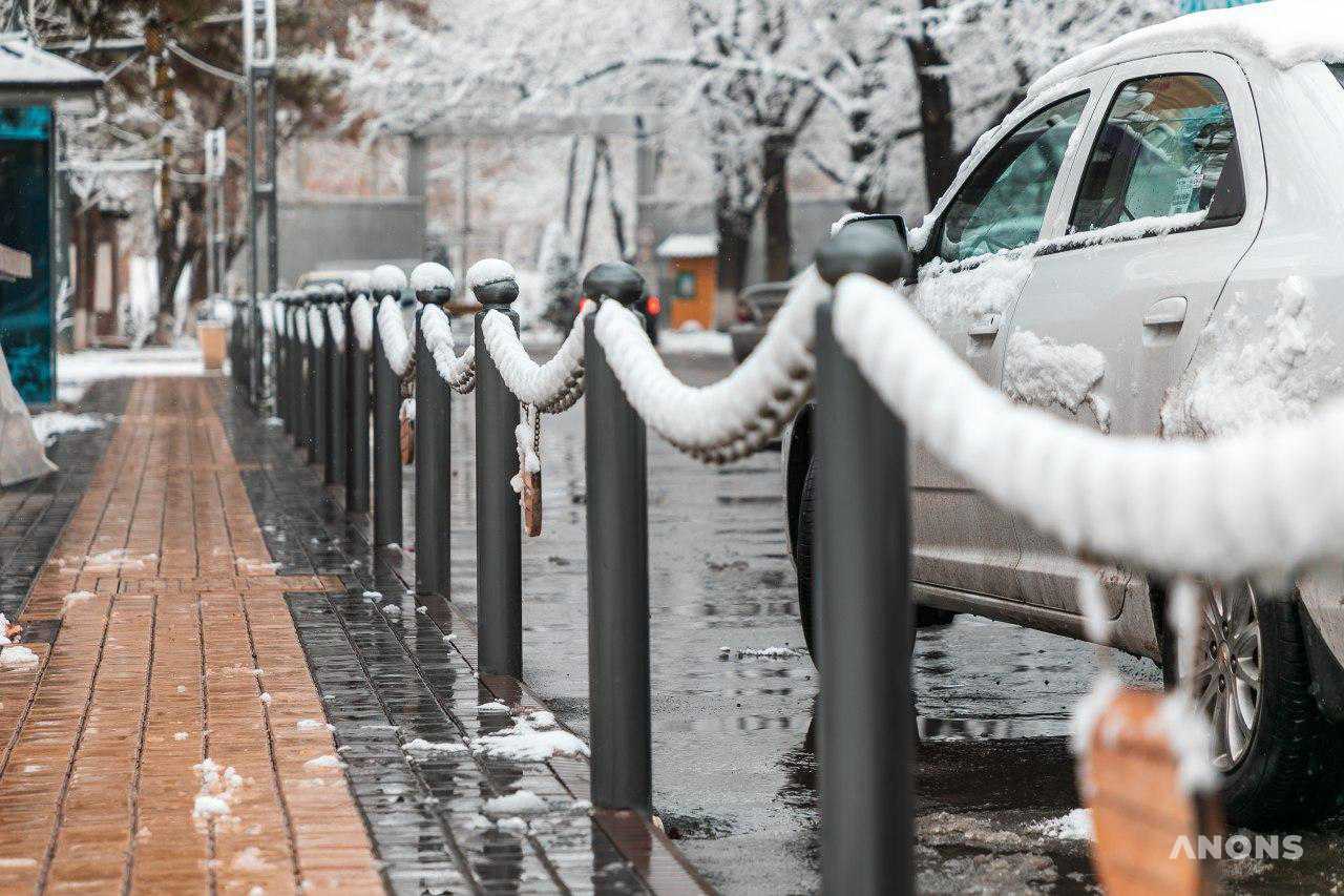 Ташкент замело снегом — фоторепортаж