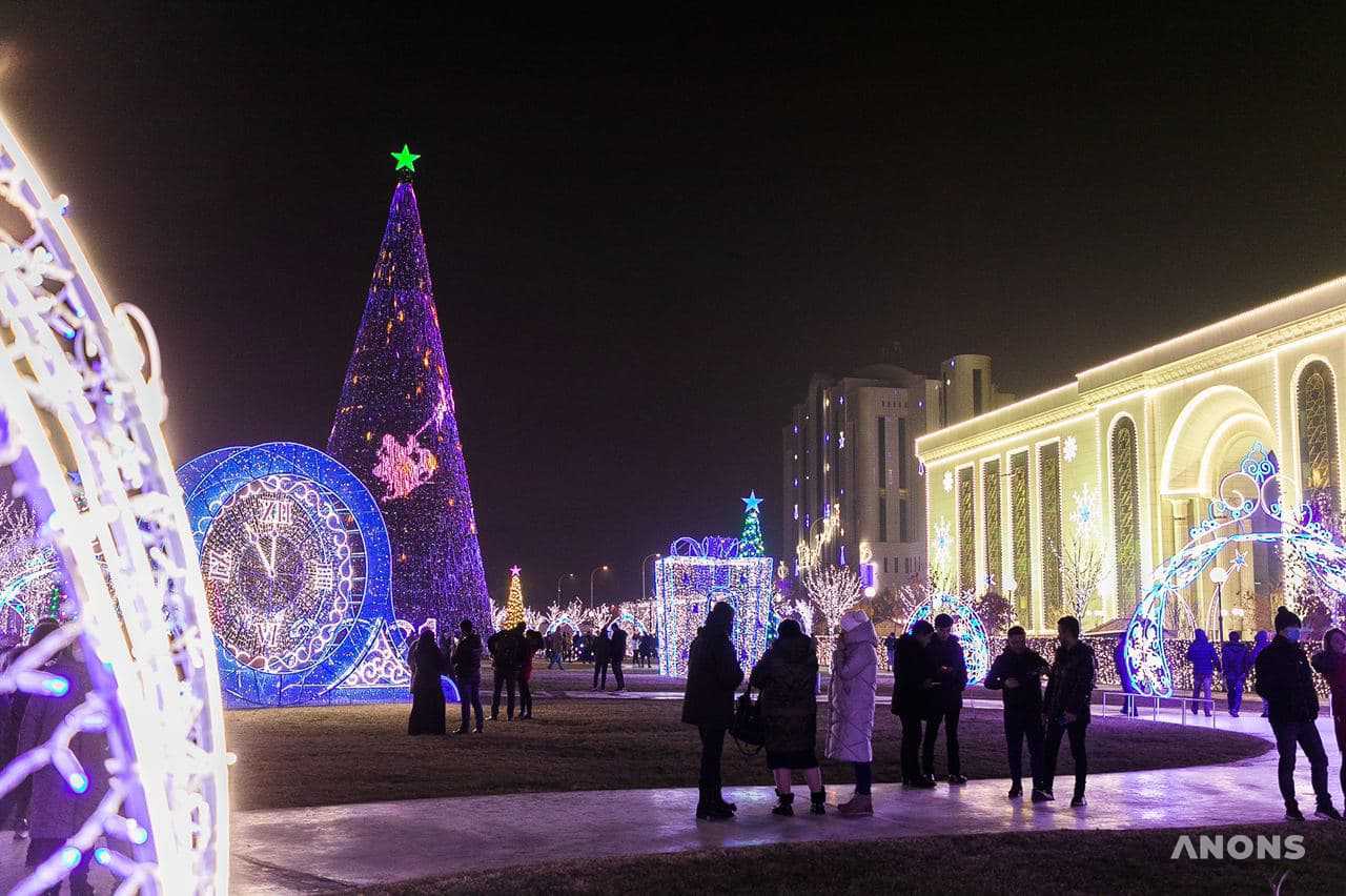 Новогоднее настроение в Ташкенте - фоторепортаж