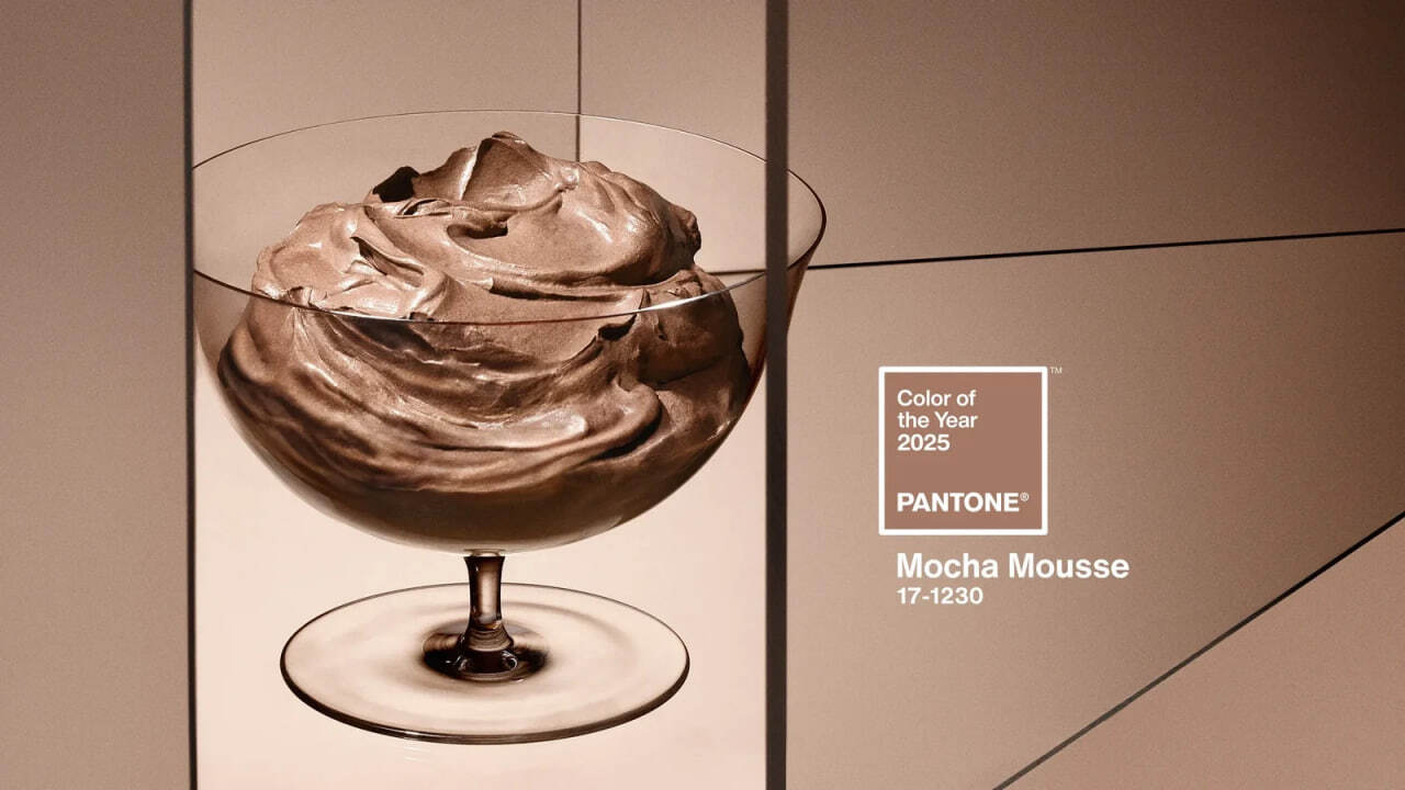 Институт Pantone объявил цвет 2025 года — это шоколадный мусс