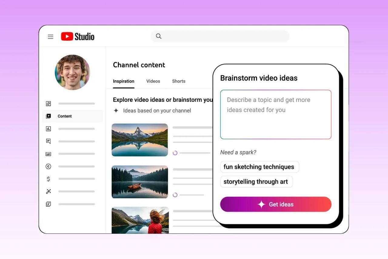 В YouTube появится ИИ для генерации идей, описаний и даже целых видео