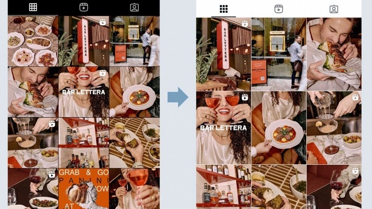 Instagram обновил сетку профилей: квадратные превью стали прямоугольными