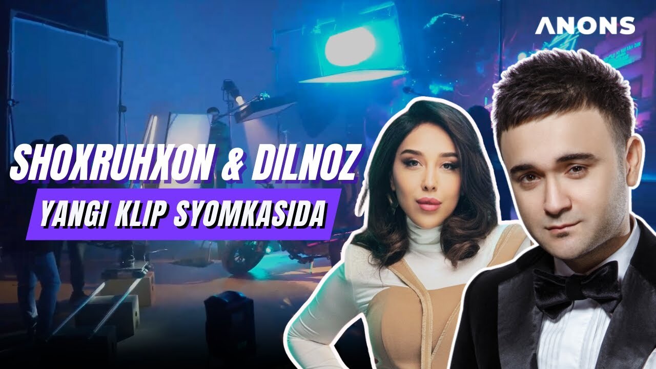 Shohruxxon va Dilnoz yangi klip suratga olmoqda