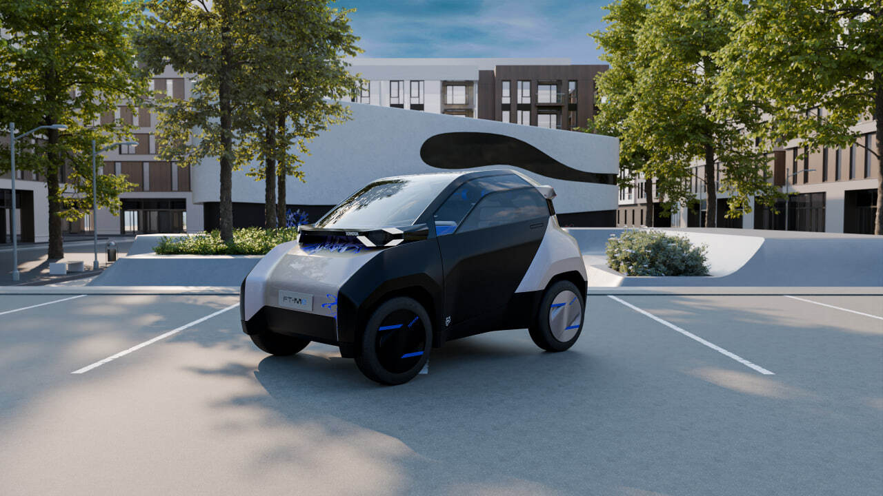 Toyota презентовала двухместный электрический автомобиль FT-Me