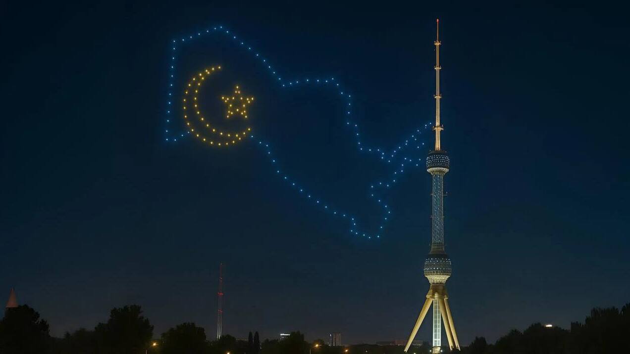 Toshkentda Davlat bayrog‘i kuni sharafiga dronlar shousi o‘tkaziladi