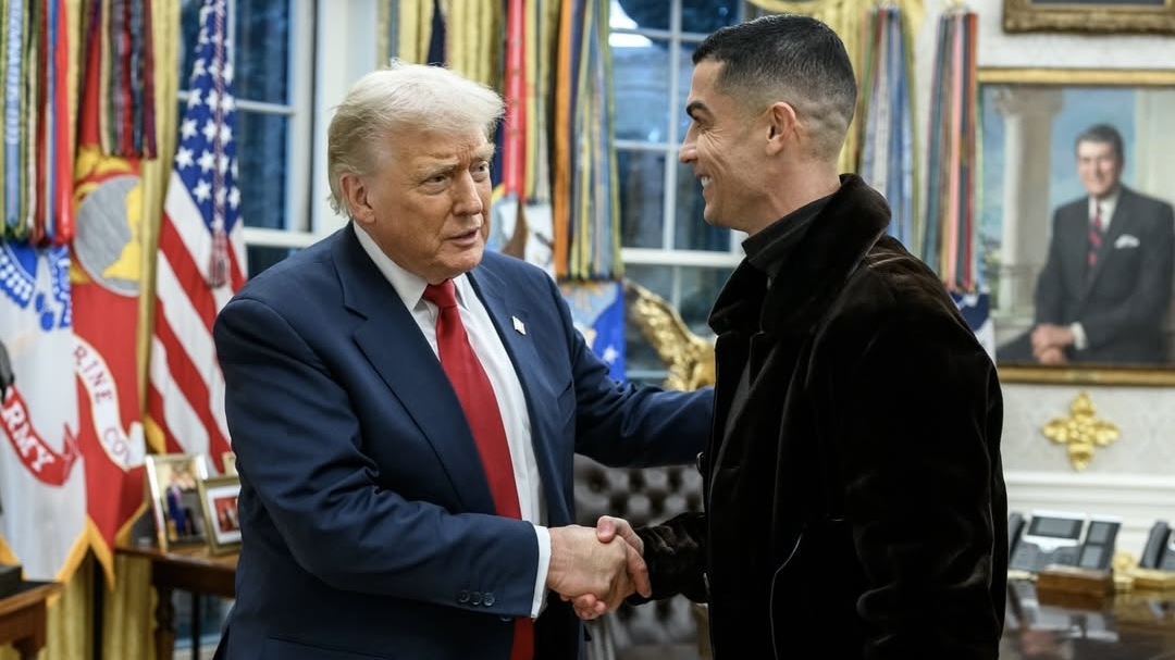 Криштиану Роналду и Дональд Трамп впервые встретились в Белом доме