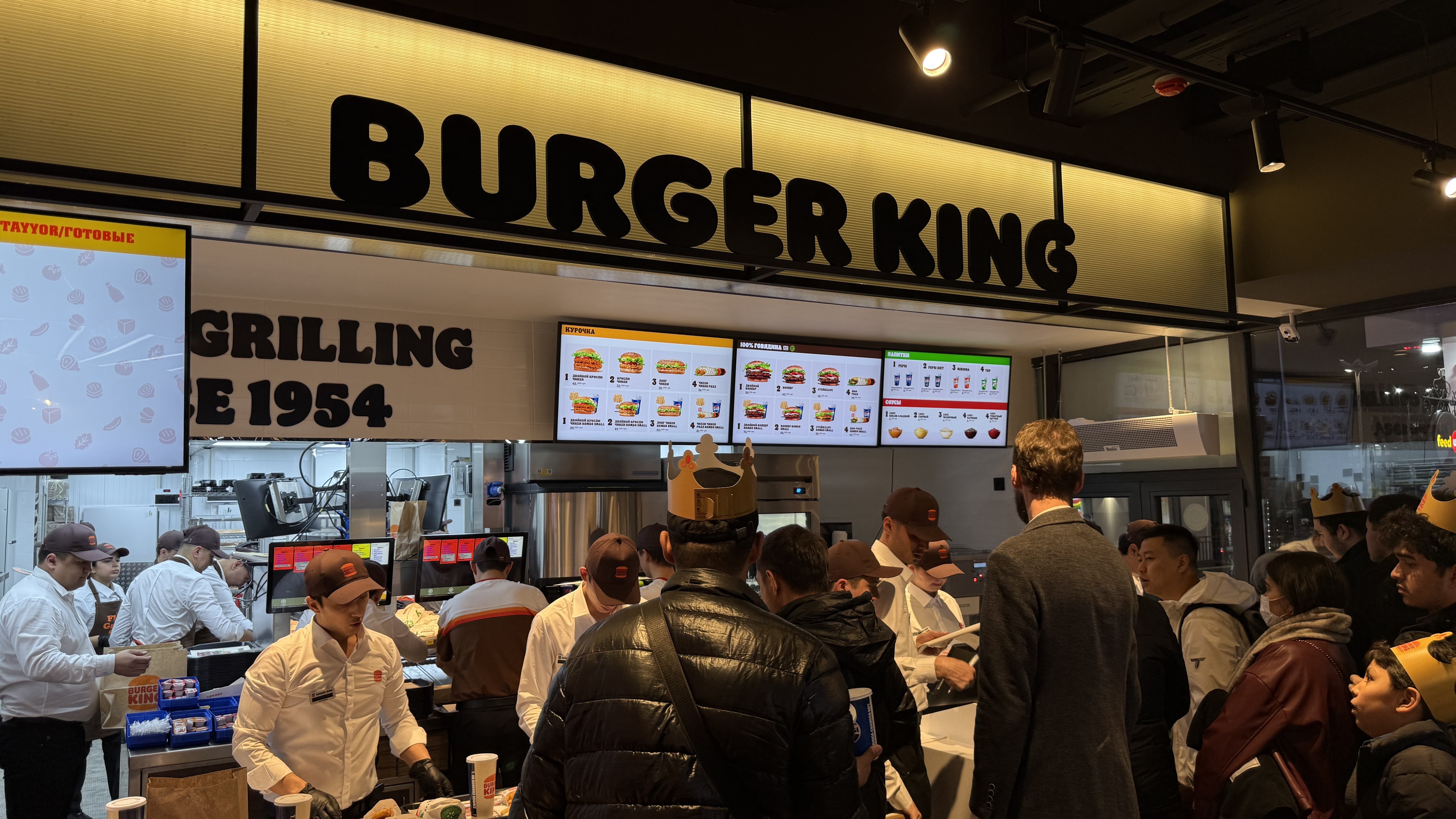 В Ташкенте открылся первый ресторан международной сети Burger King