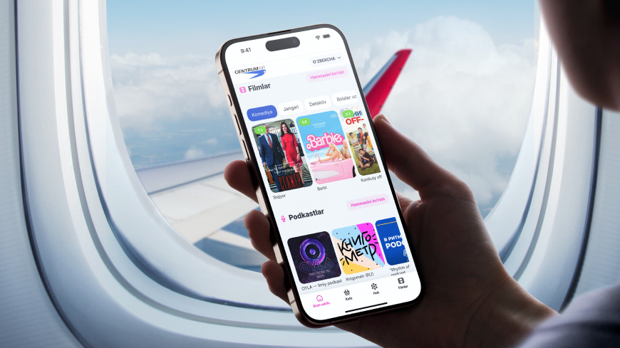 Centrum Air внедряет облачную систему развлечений на бортах