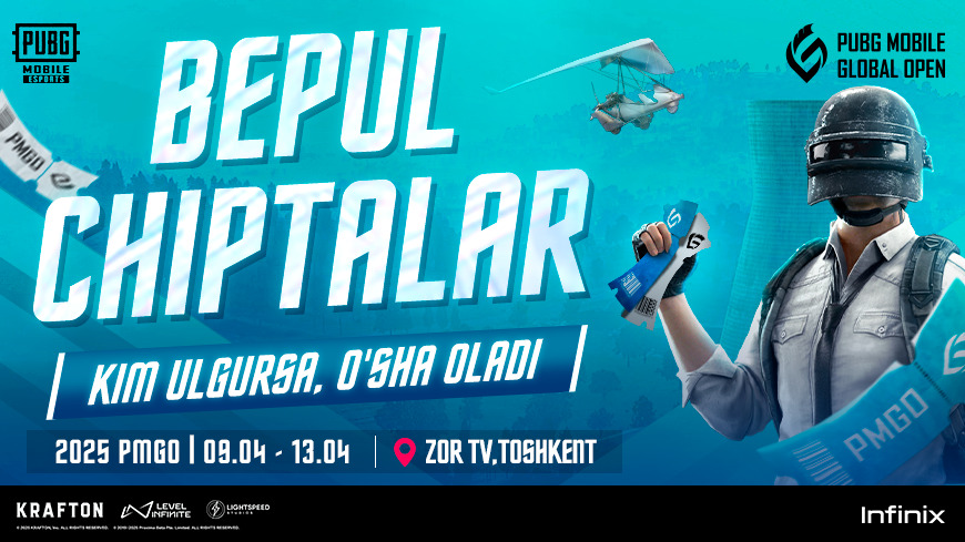 “PMGO”ga bepul chiptalar va hozirda mavjud