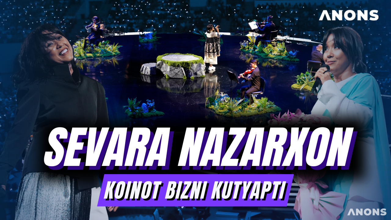 Sevara Nazarxon konsert 2025! Koinotga birga uchamiz!