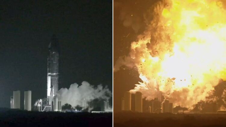 Ракета SpaceX взорвалась во время испытаний в Техасе