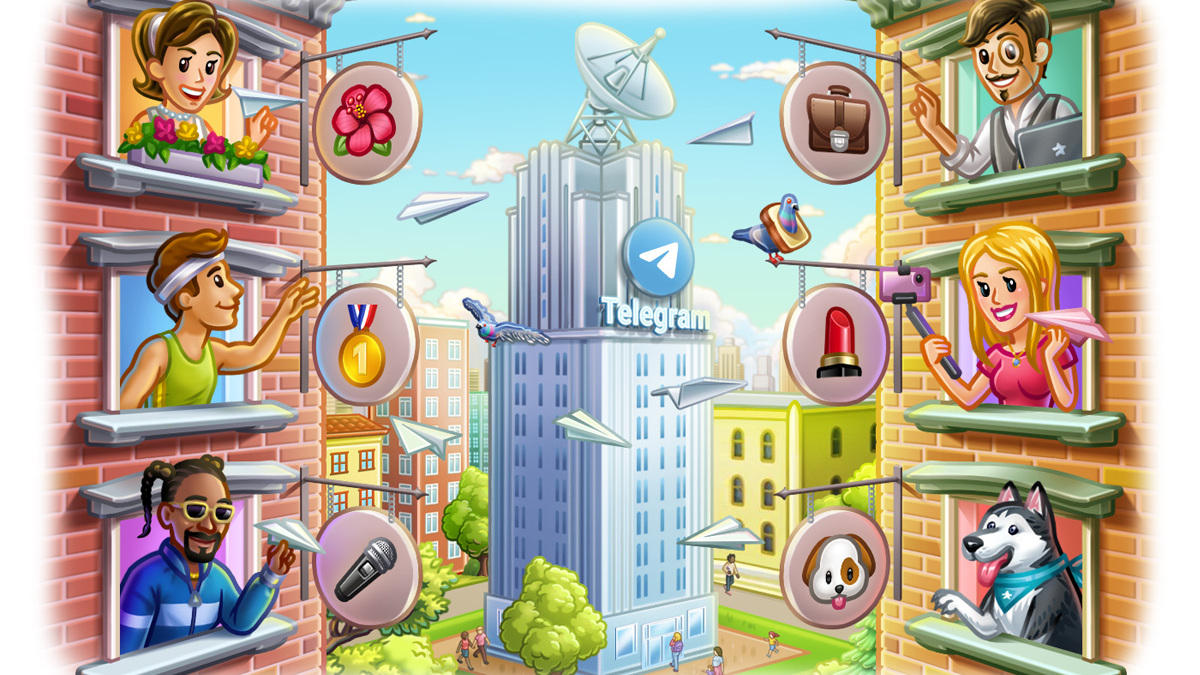 Telegram обновился: сообщения каналам, обрезка голосовых и фото в HD