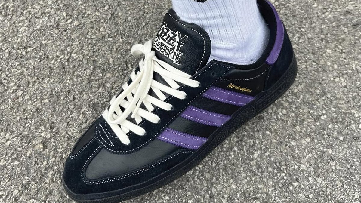 Adidas выпустил лимитированные кроссовки в честь прощального концерта Оззи Осборна