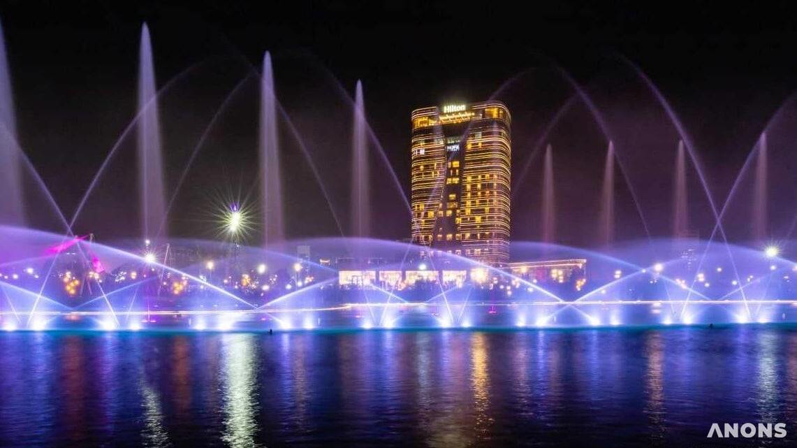 “Tashkent City” bog‘ida musiqiy favvora shoulari o‘tkazilmoqda