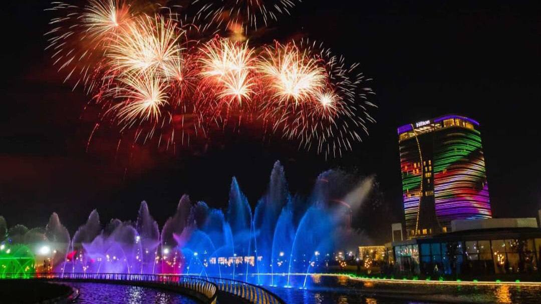 “Tashkent City” bog‘ida mushakbozlik shoulari o‘tkazilmoqda