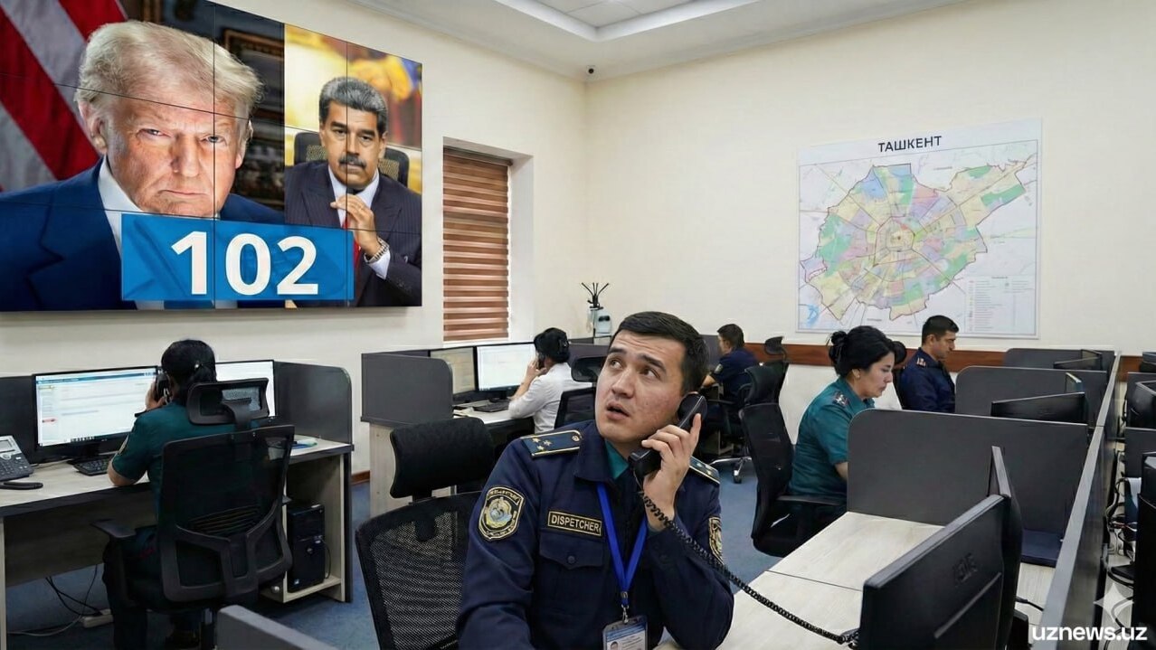 В Ташкенте оштрафовали мужчину за звонок в 102 о «похищении» Мадуро