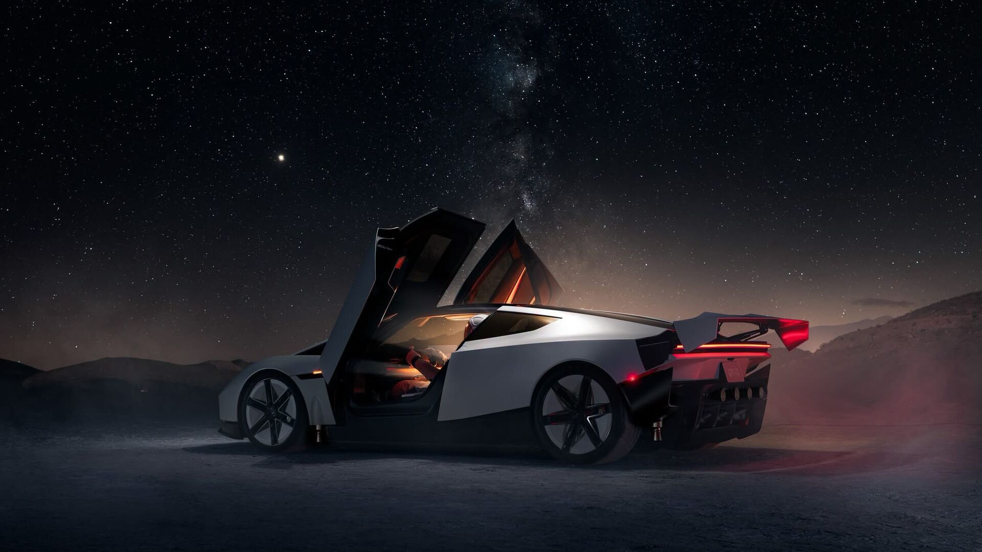 Ilon Mask avtomobillar ustidan sakrab o‘ta oladigan “uchuvchi” Tesla Roadster’ni taqdim etdi