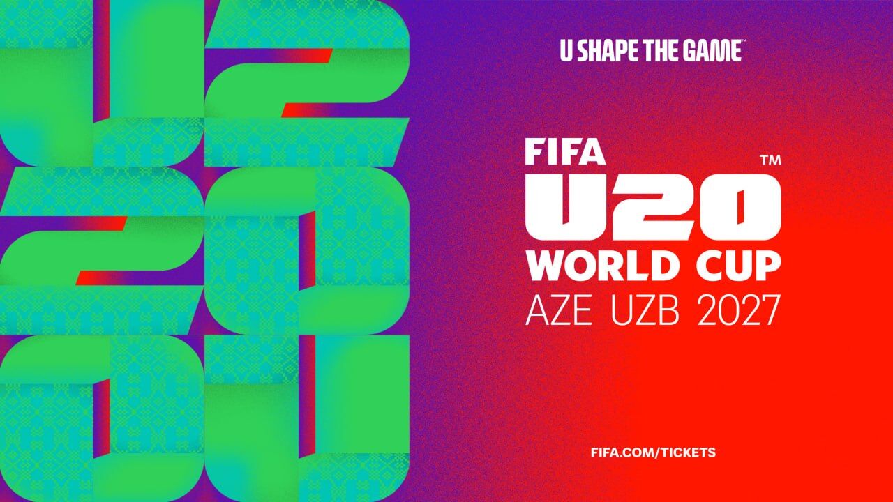 FIFA представила бренд молодёжного чемпионата мира, который пройдёт в Узбекистане и Азербайджане