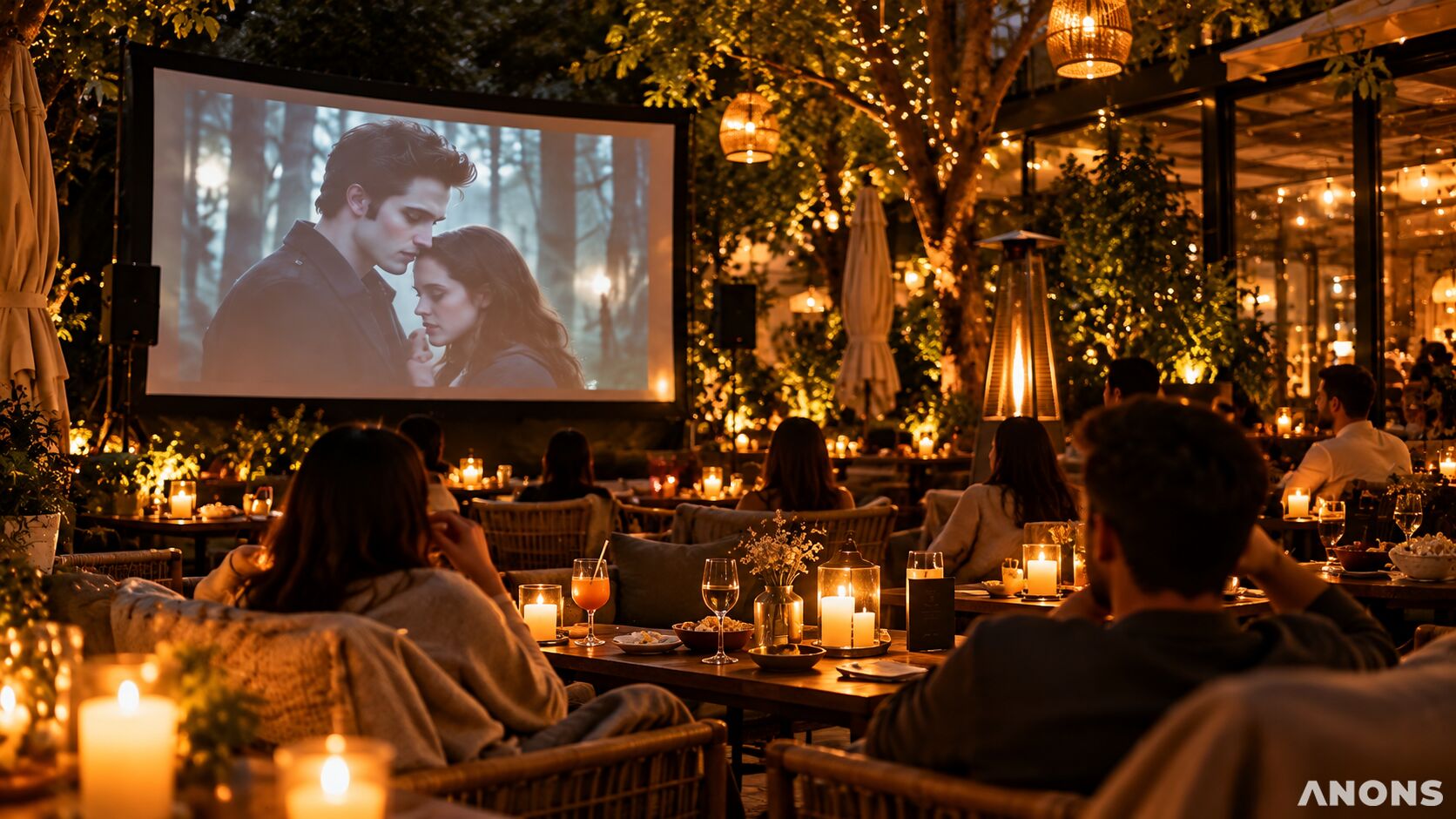Показ фильма в кафе «Тепло» Parkwood